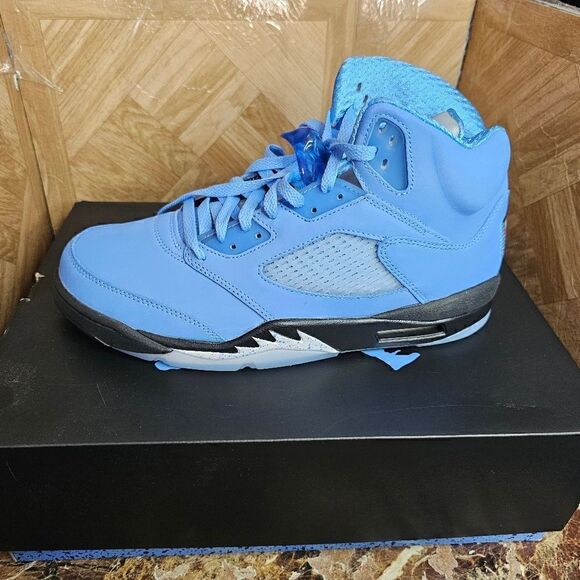 NEW Air Jordan 5 men's Retro SE Authentic basketball shoes blue size 10.5. - Picture 1 of 8